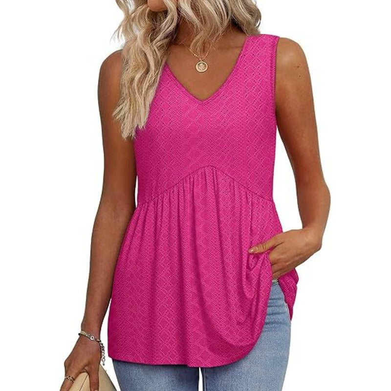 Molly™ – Airy Sleeveless Everyday Blouse