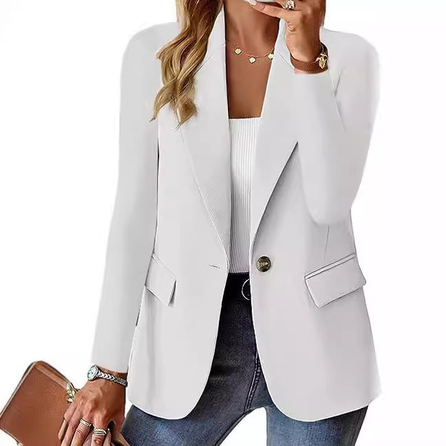 Long Sleeven Suit Jacket For Woman
