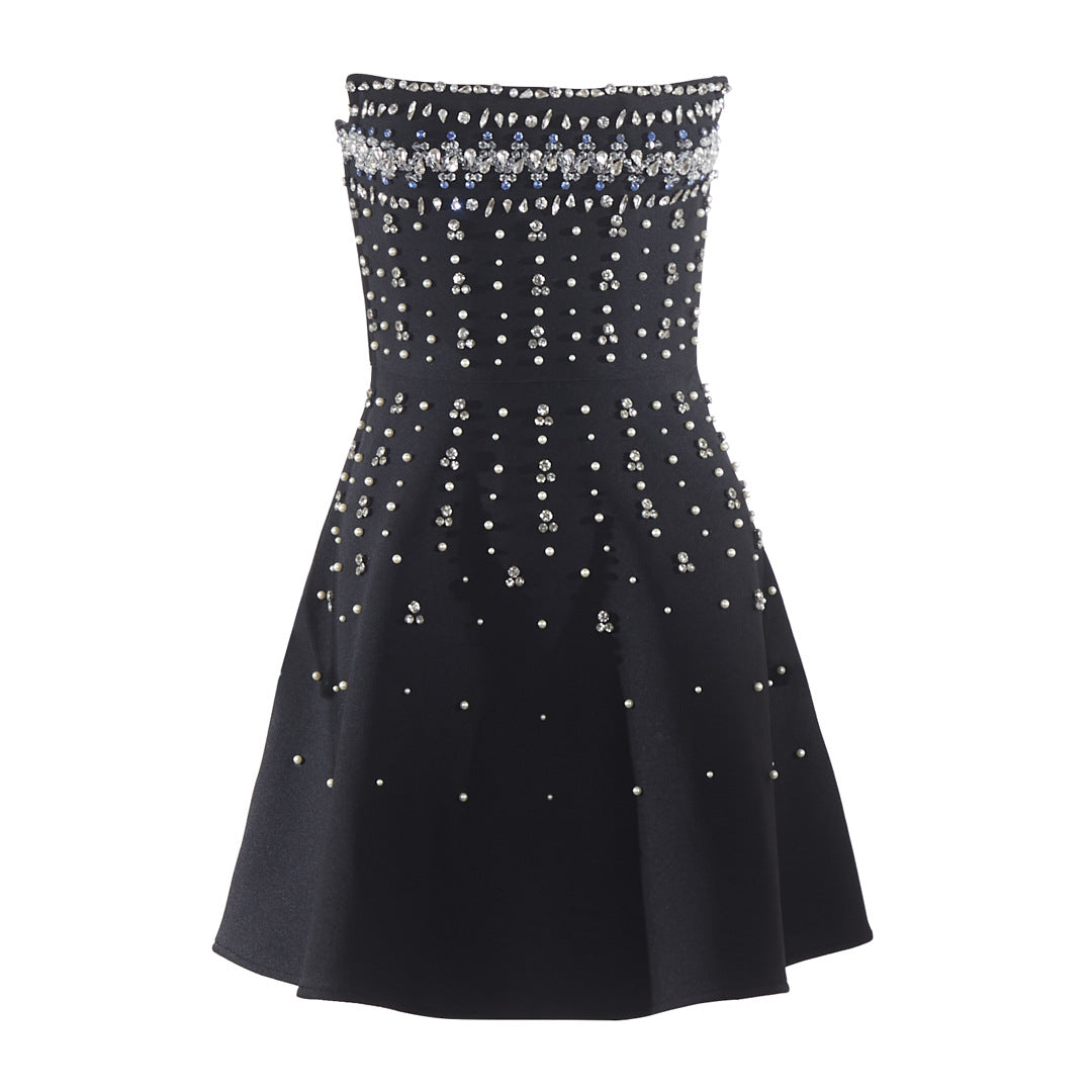 Black High Quality Mini Dress