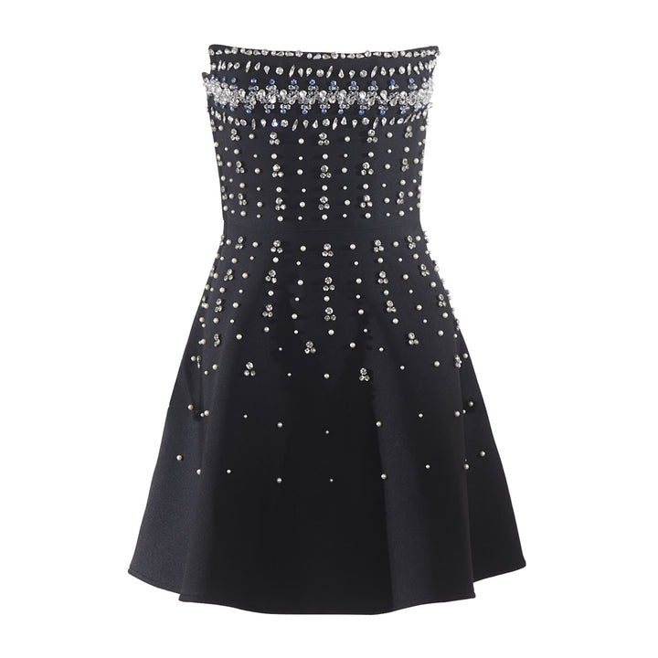 Black High Quality Mini Dress