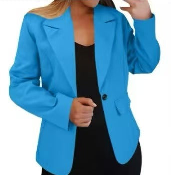 Long Sleeven Suit Jacket For Woman
