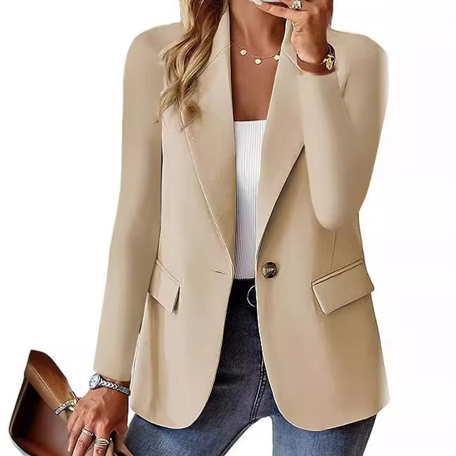 Long Sleeven Suit Jacket For Woman