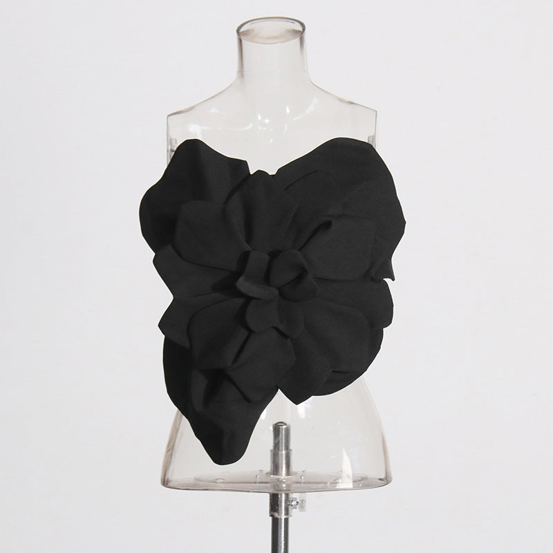 Flower Off Shoulder Top