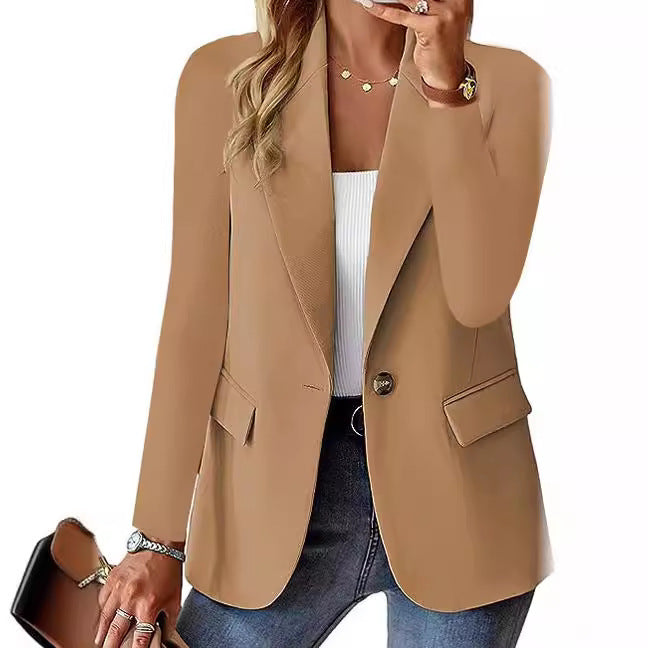 Long Sleeven Suit Jacket For Woman