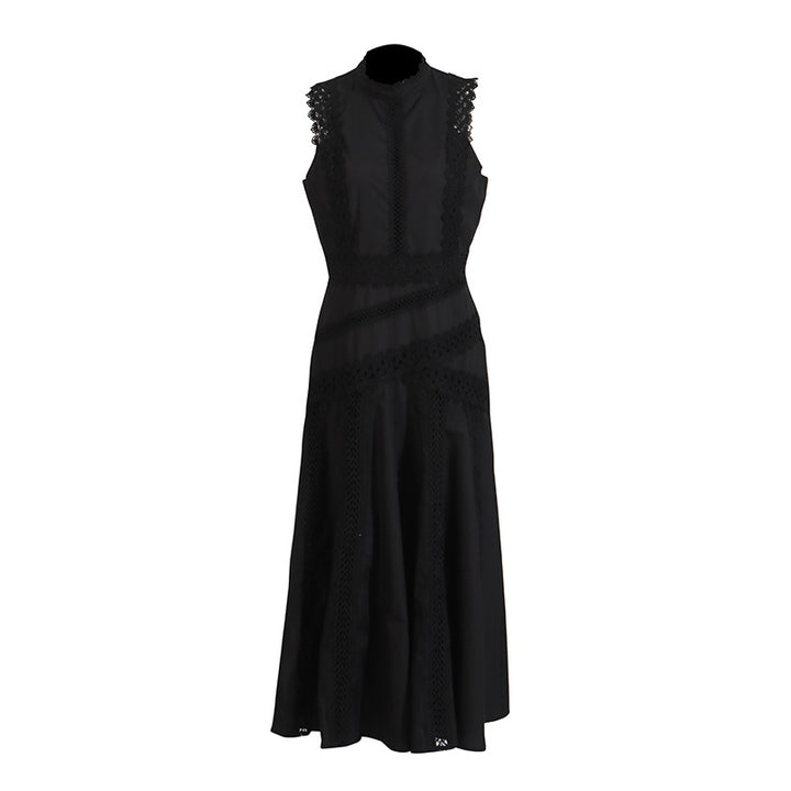 Ladies Dress sleeveless hollow waist
