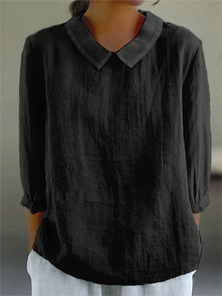 Loose lapel Shirt For Woman