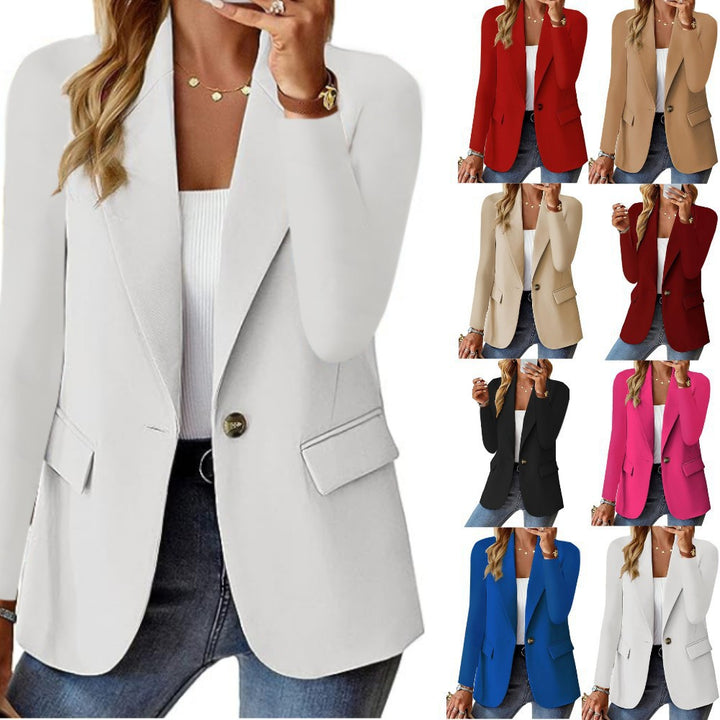 Long Sleeven Suit Jacket For Woman