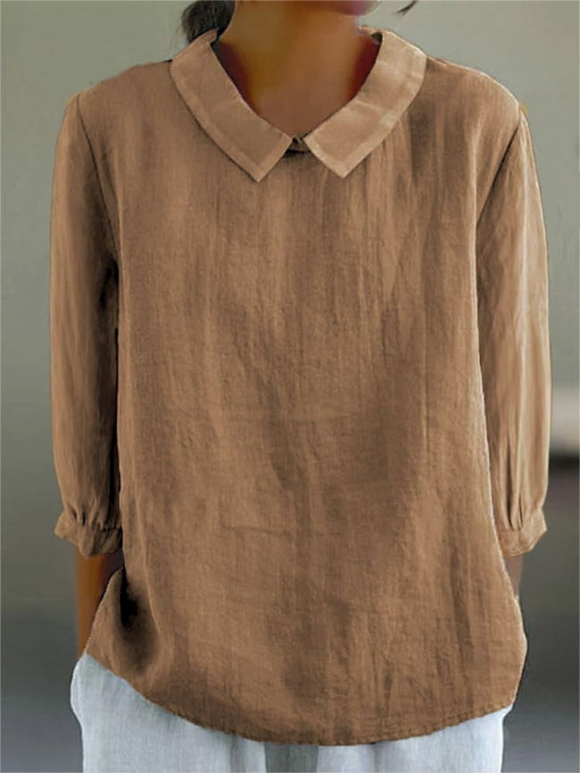 Loose lapel Shirt For Woman