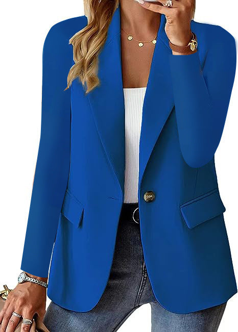 Long Sleeven Suit Jacket For Woman