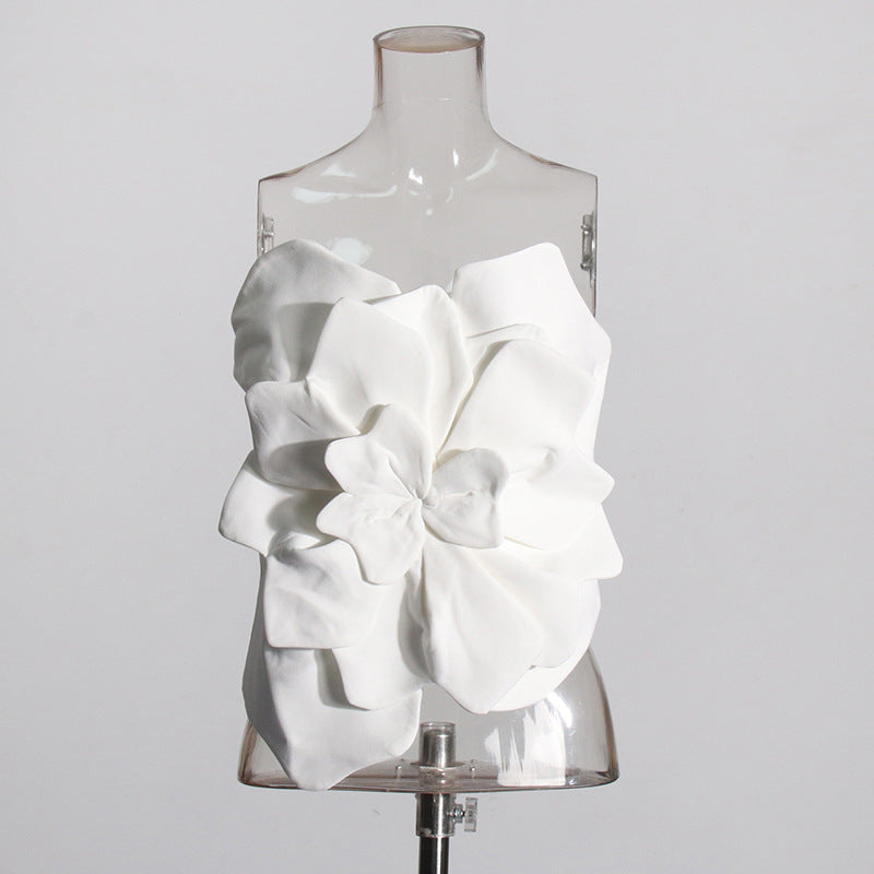 Flower Off Shoulder Top