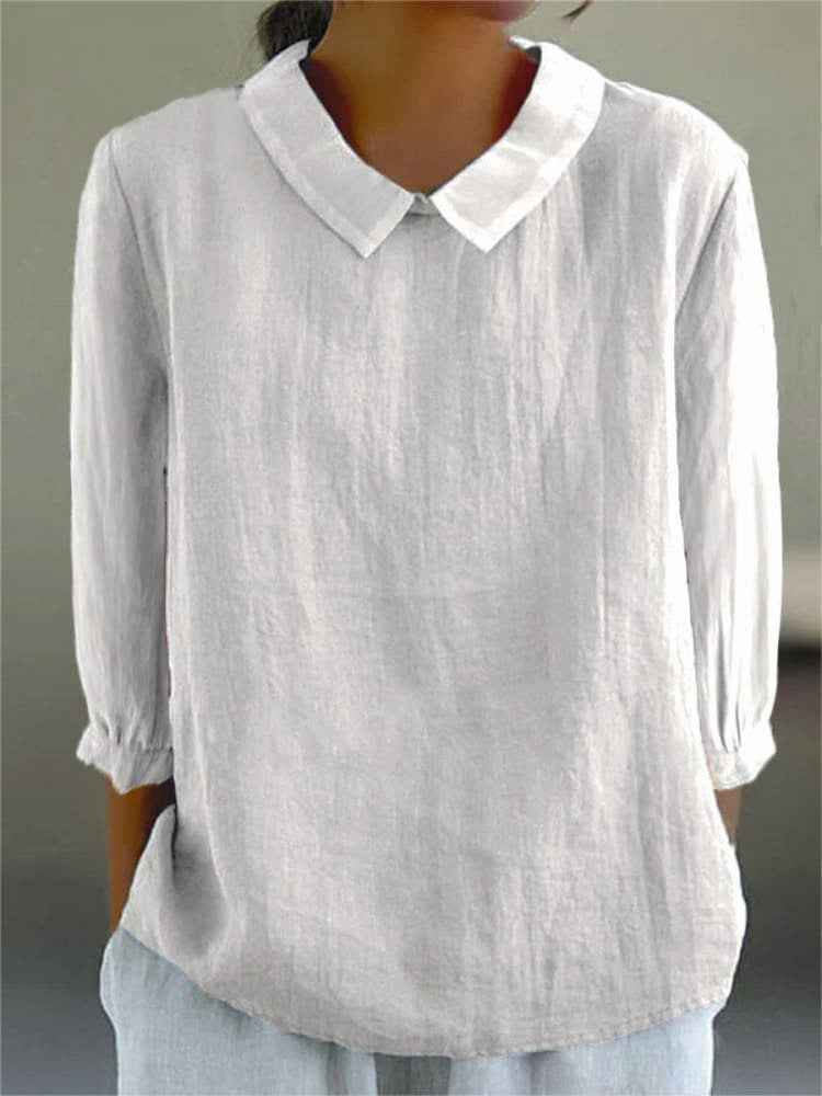 Loose lapel Shirt For Woman