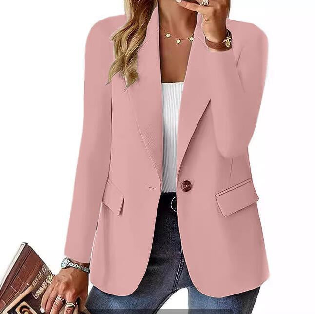 Long Sleeven Suit Jacket For Woman