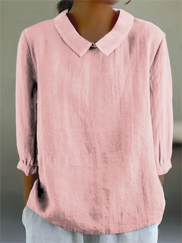 Loose lapel Shirt For Woman