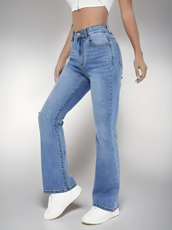 New women's hot jeans slimming European and American style
