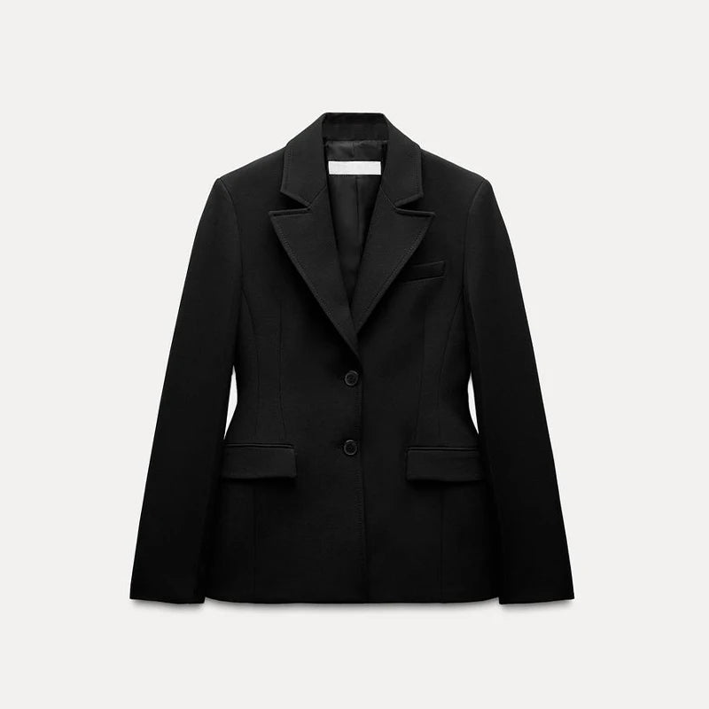 Elegant Women's Slim Blazer Jacket