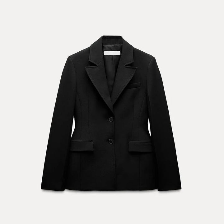 Elegant Women's Slim Blazer Jacket