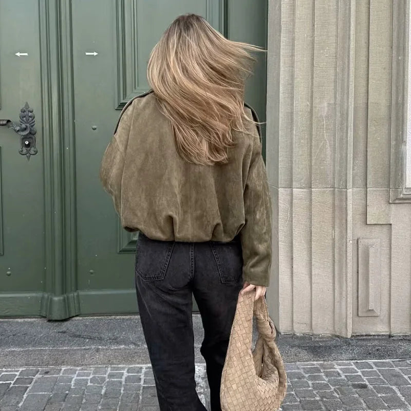 Women Bomber Jackets Coats Fashion