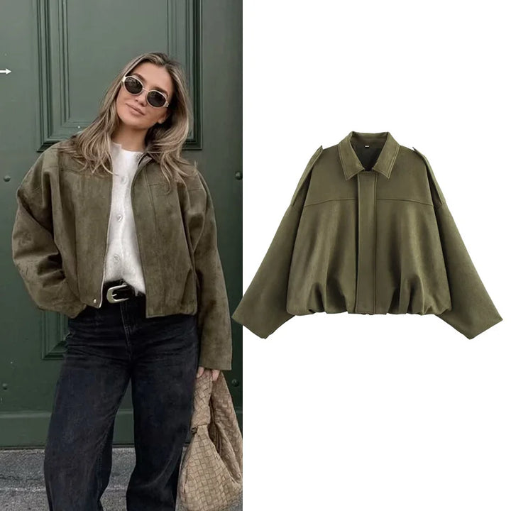 Women Bomber Jackets Coats Fashion