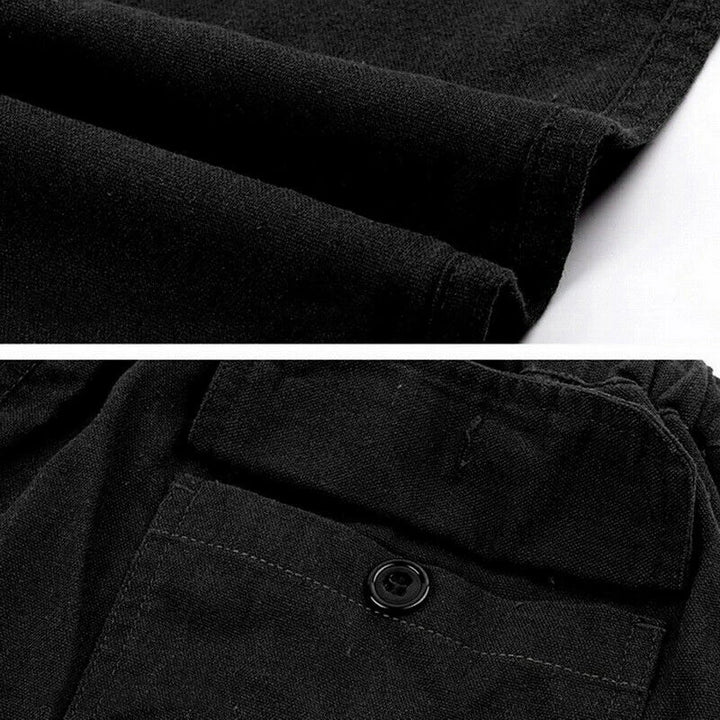Fashion Mens Linen Wide Pants