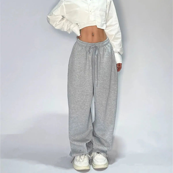Casual Solid Sweatpants For Women