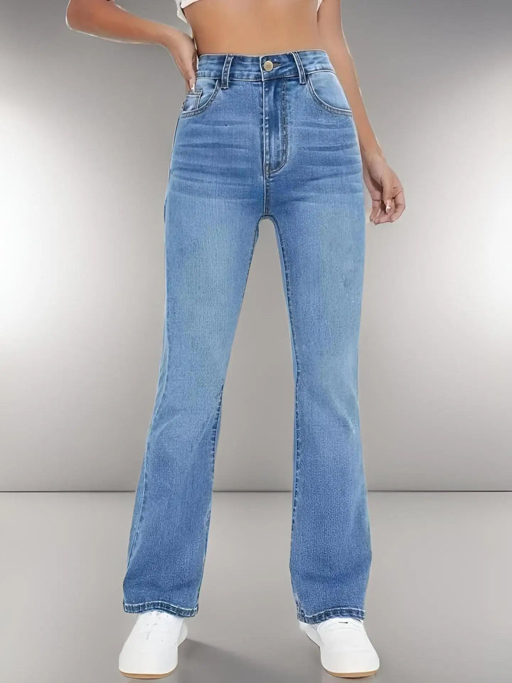 New women's hot jeans slimming European and American style