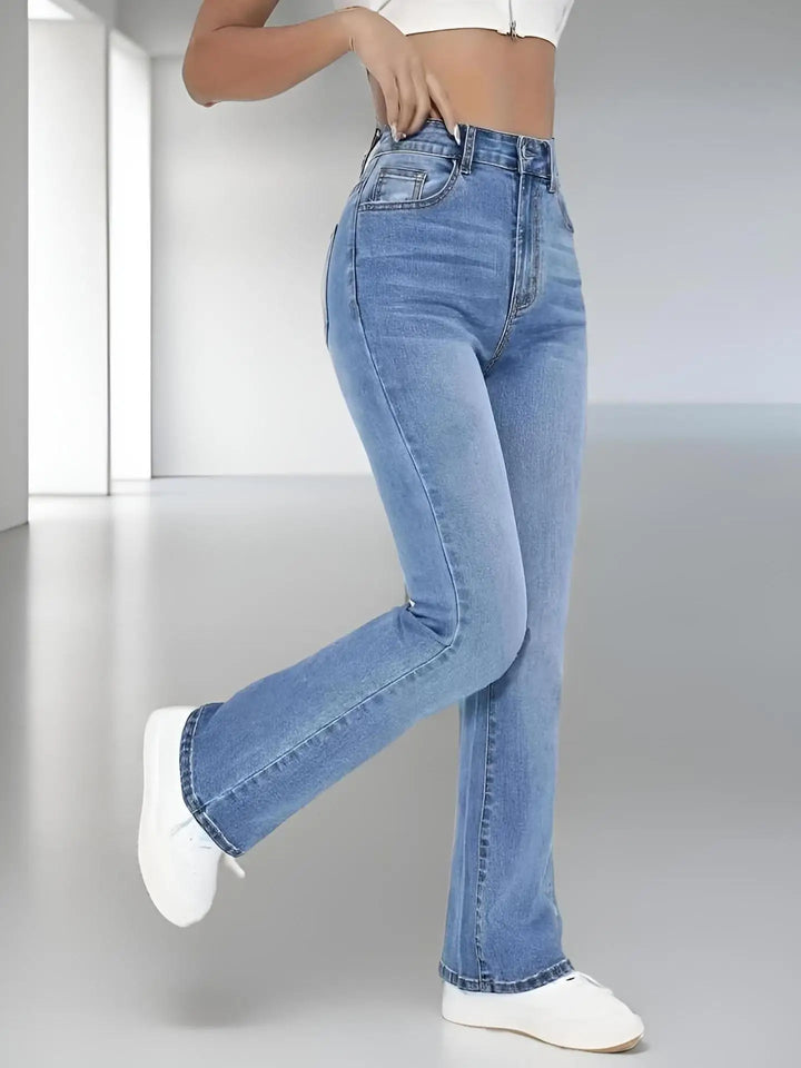 New women's hot jeans slimming European and American style