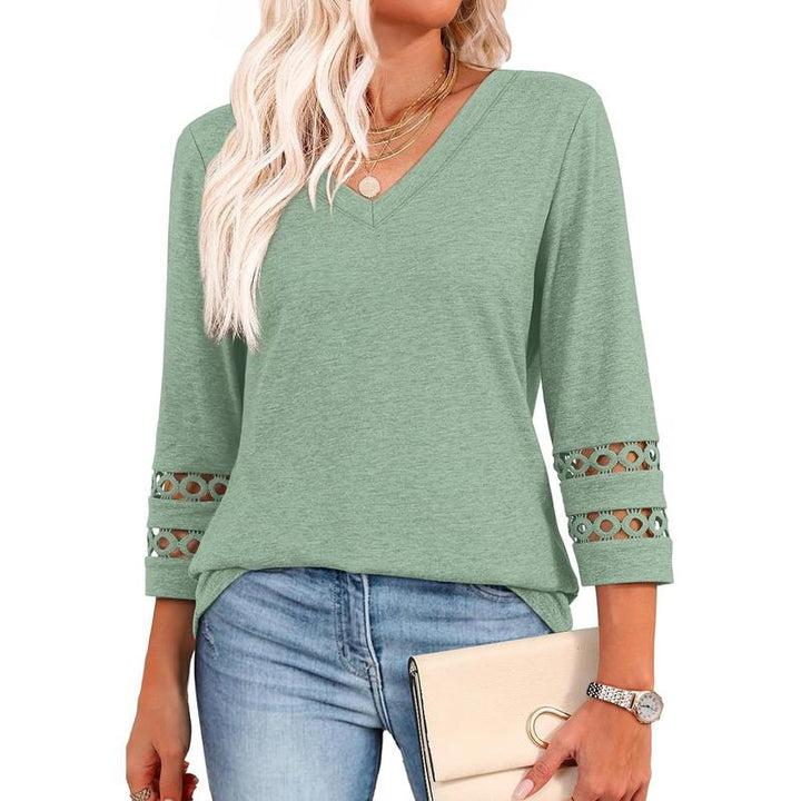 Senna™ –  Chic Casual V-Neck Summer Top