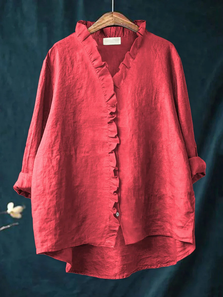Elegant Ruffle Blouse