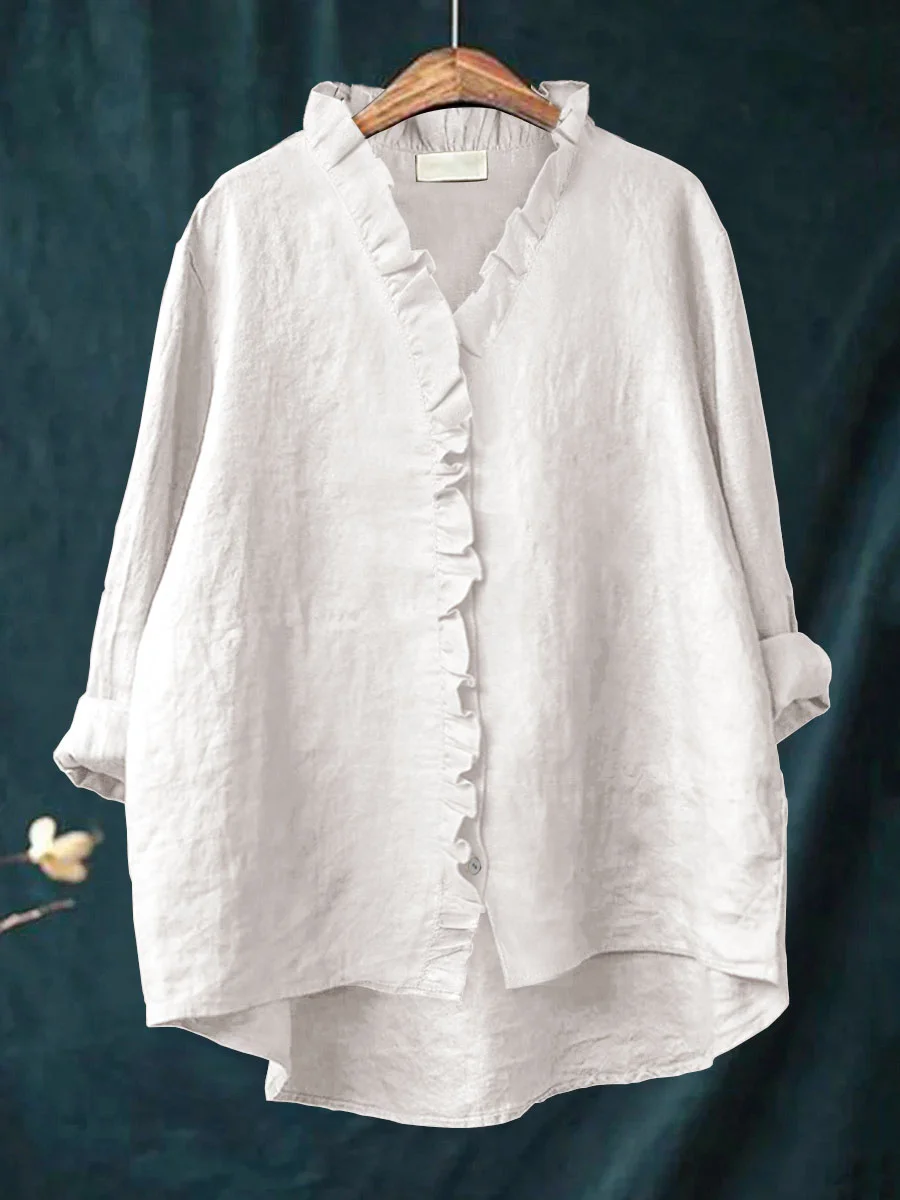 Elegant Ruffle Blouse