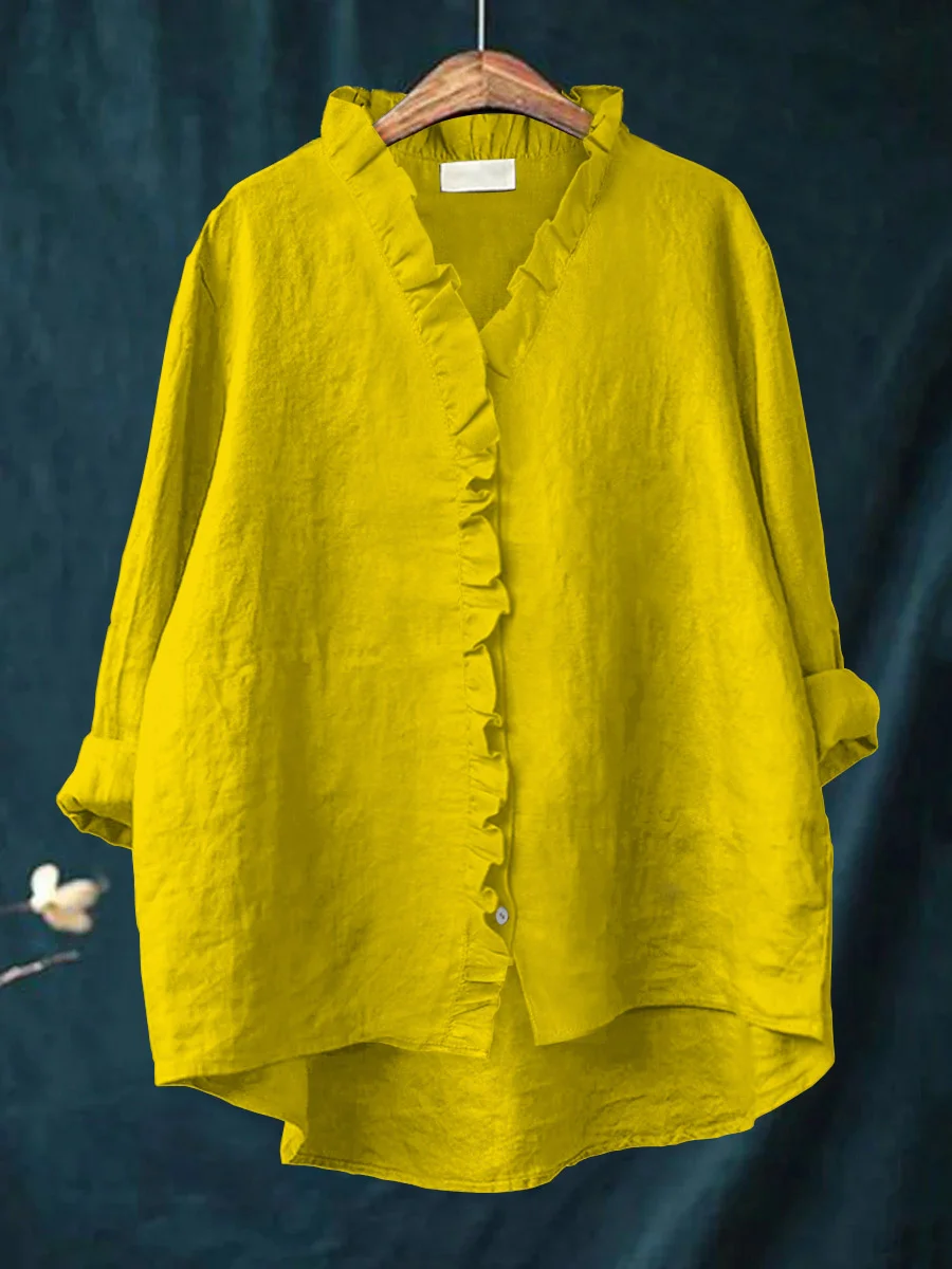 Elegant Ruffle Blouse