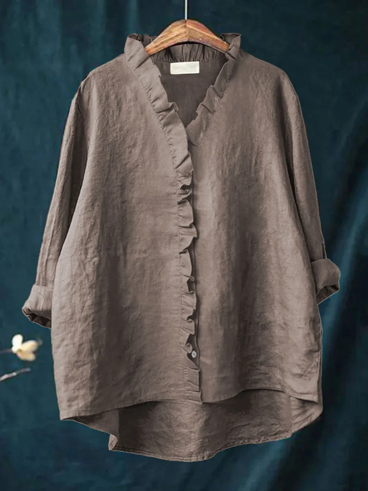 Elegant Ruffle Blouse