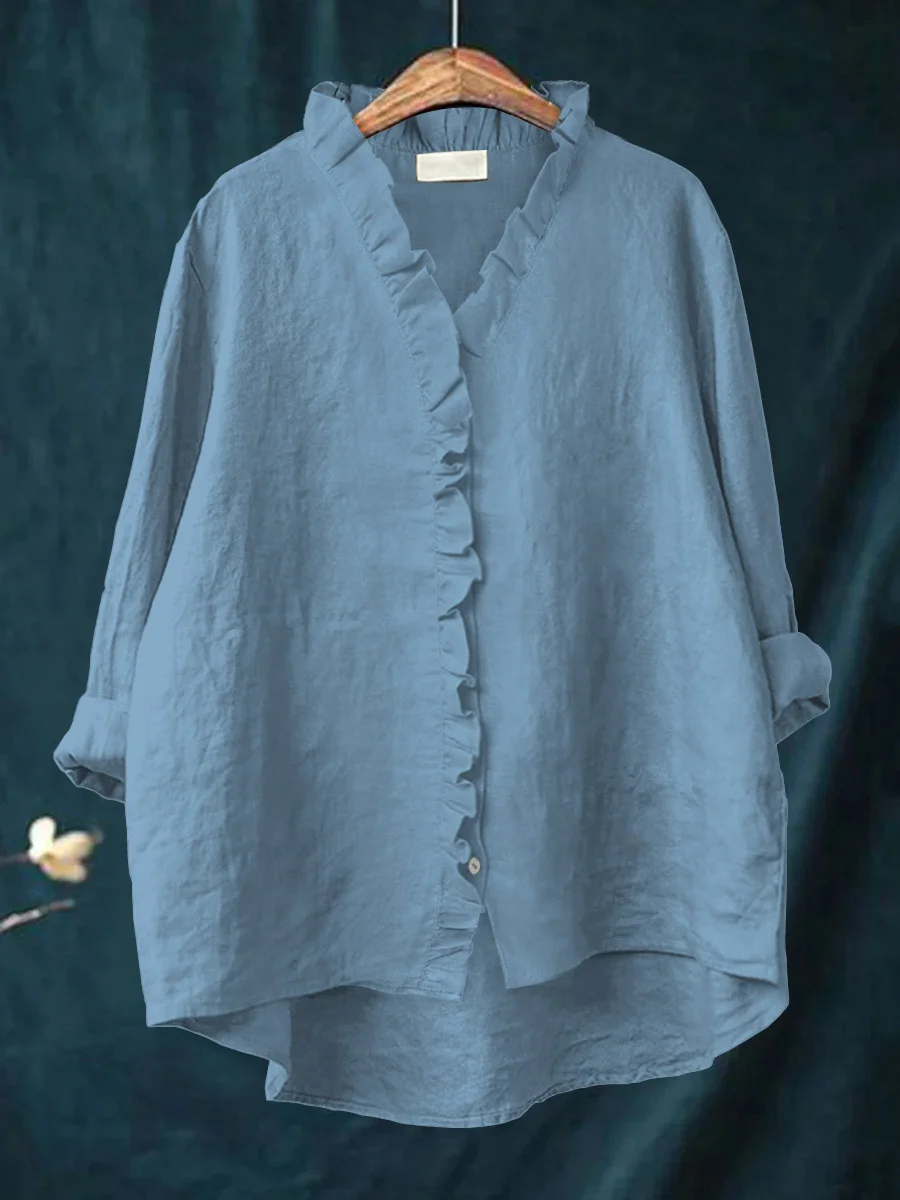 Elegant Ruffle Blouse